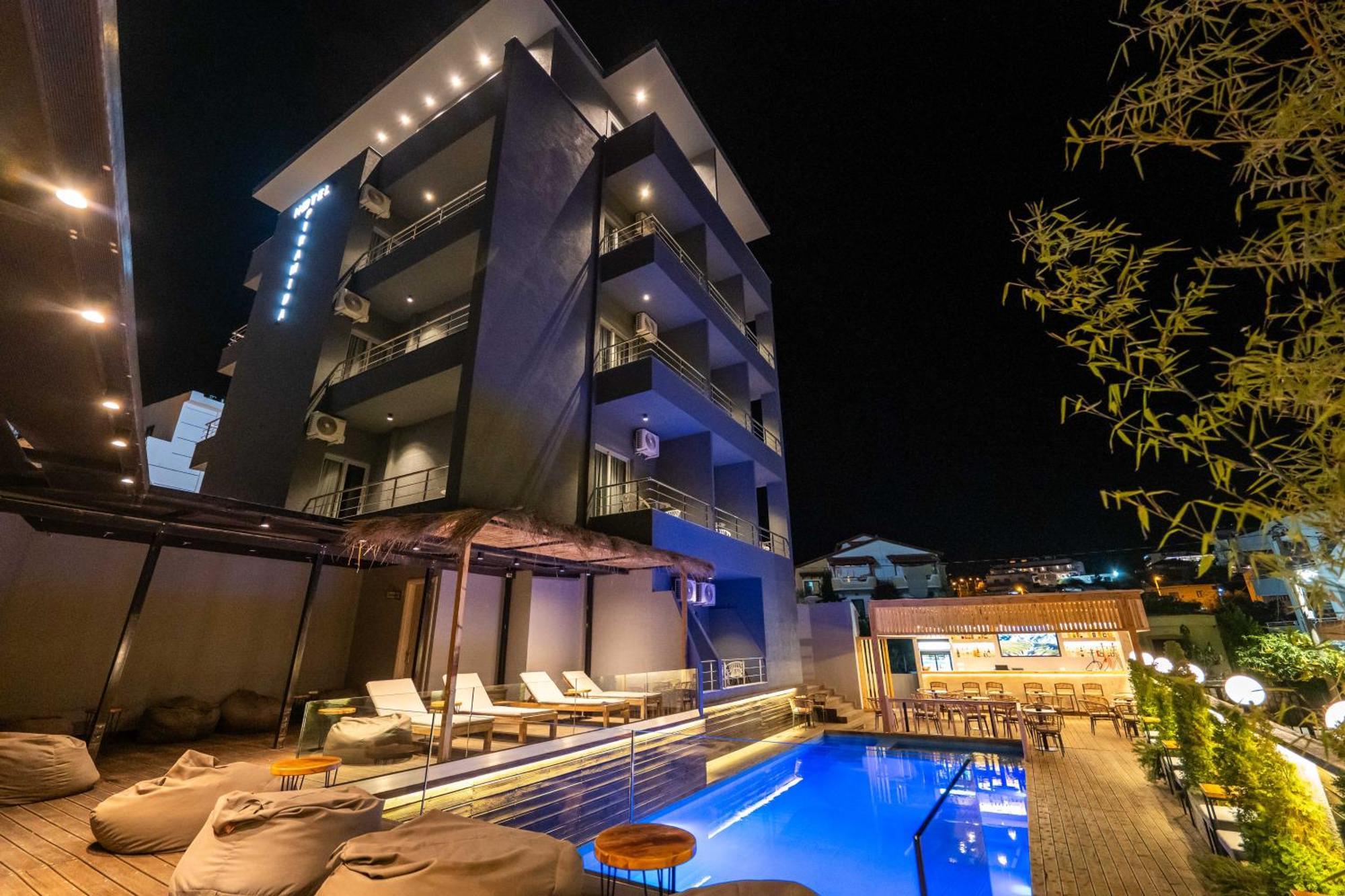 Hotel Piramida Ksamil Exteriör bild