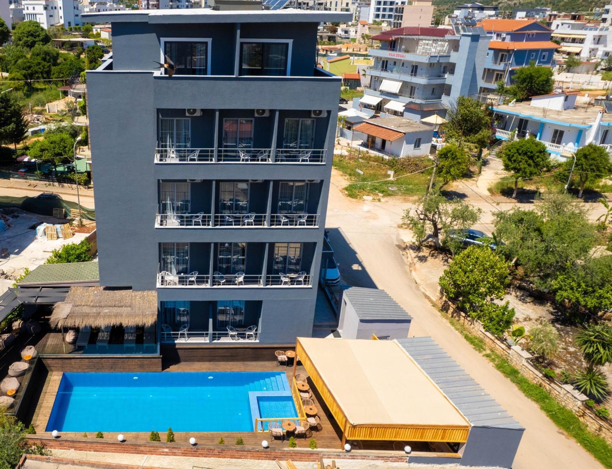Hotel Piramida Ksamil Exteriör bild