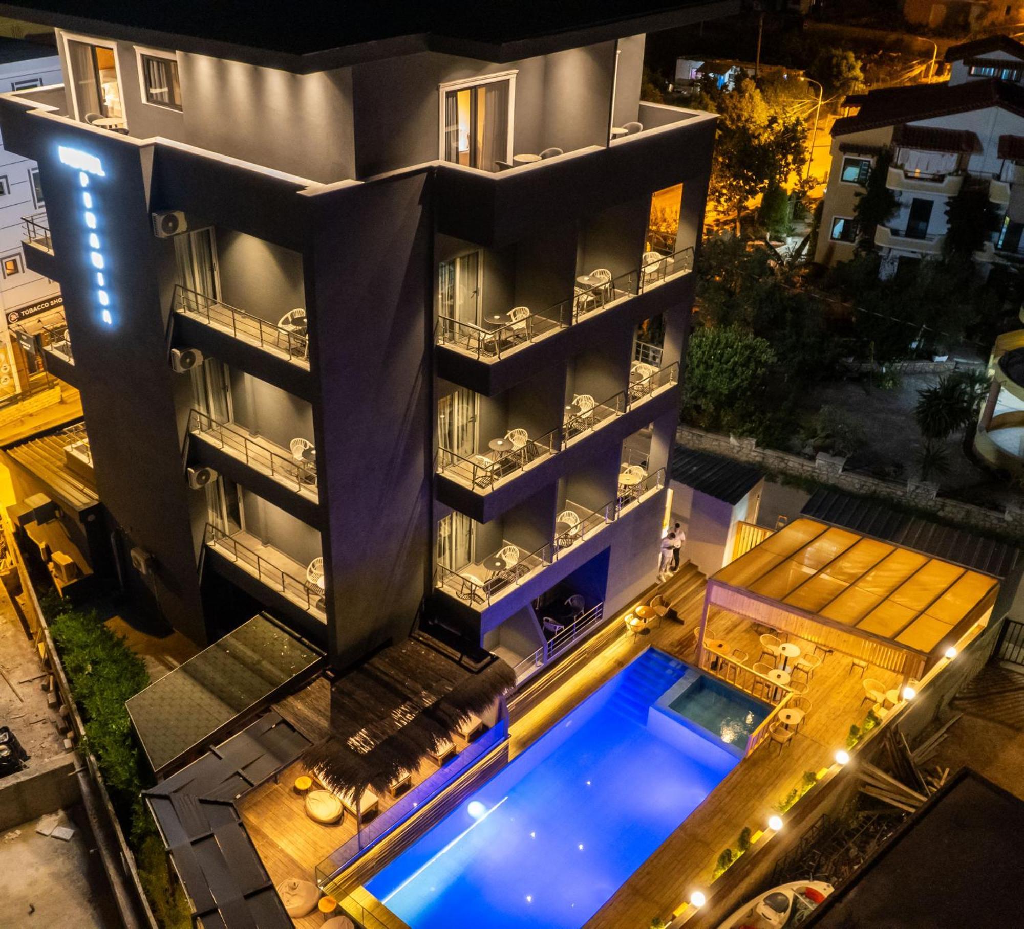 Hotel Piramida Ksamil Exteriör bild