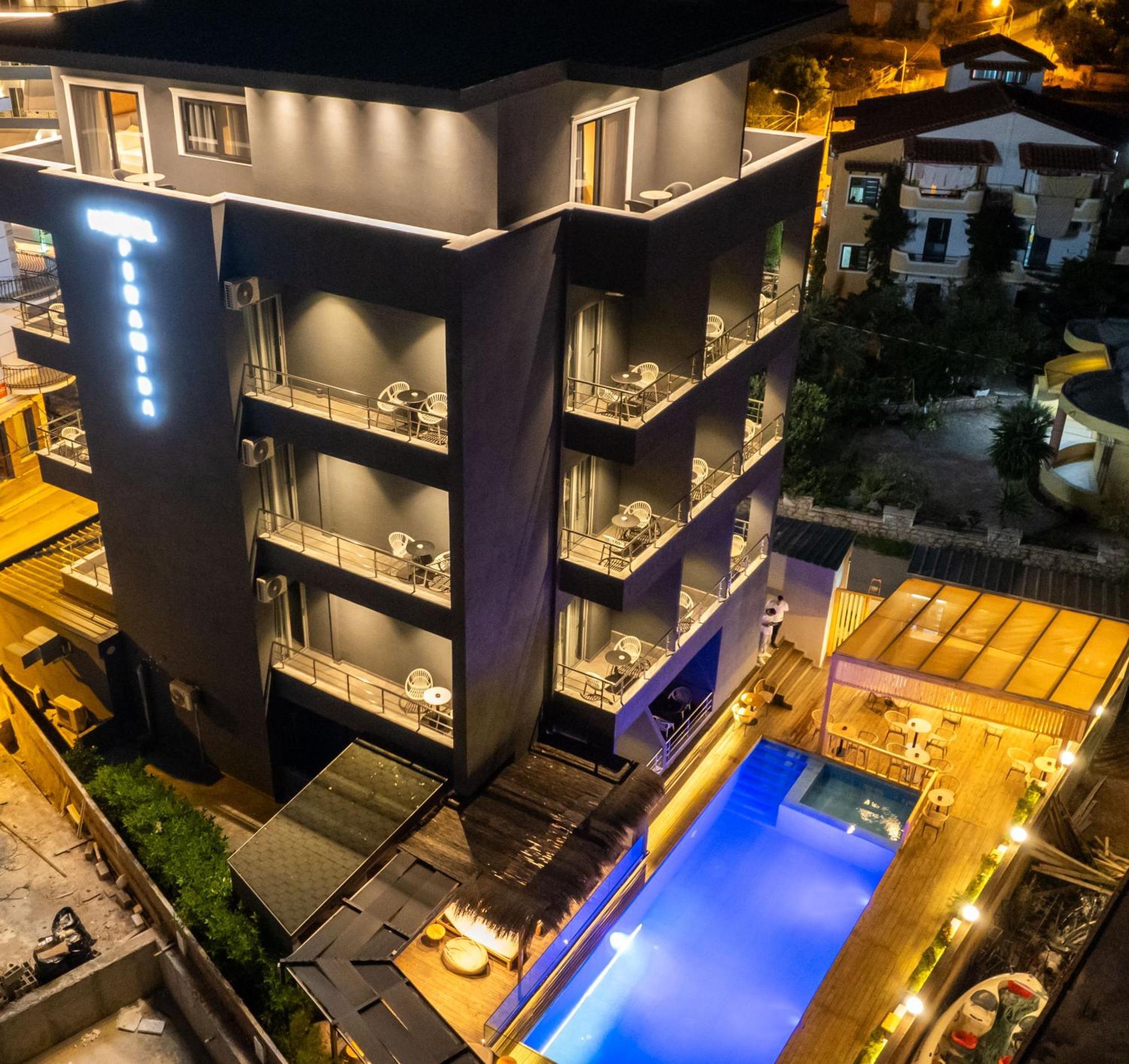 Hotel Piramida Ksamil Exteriör bild
