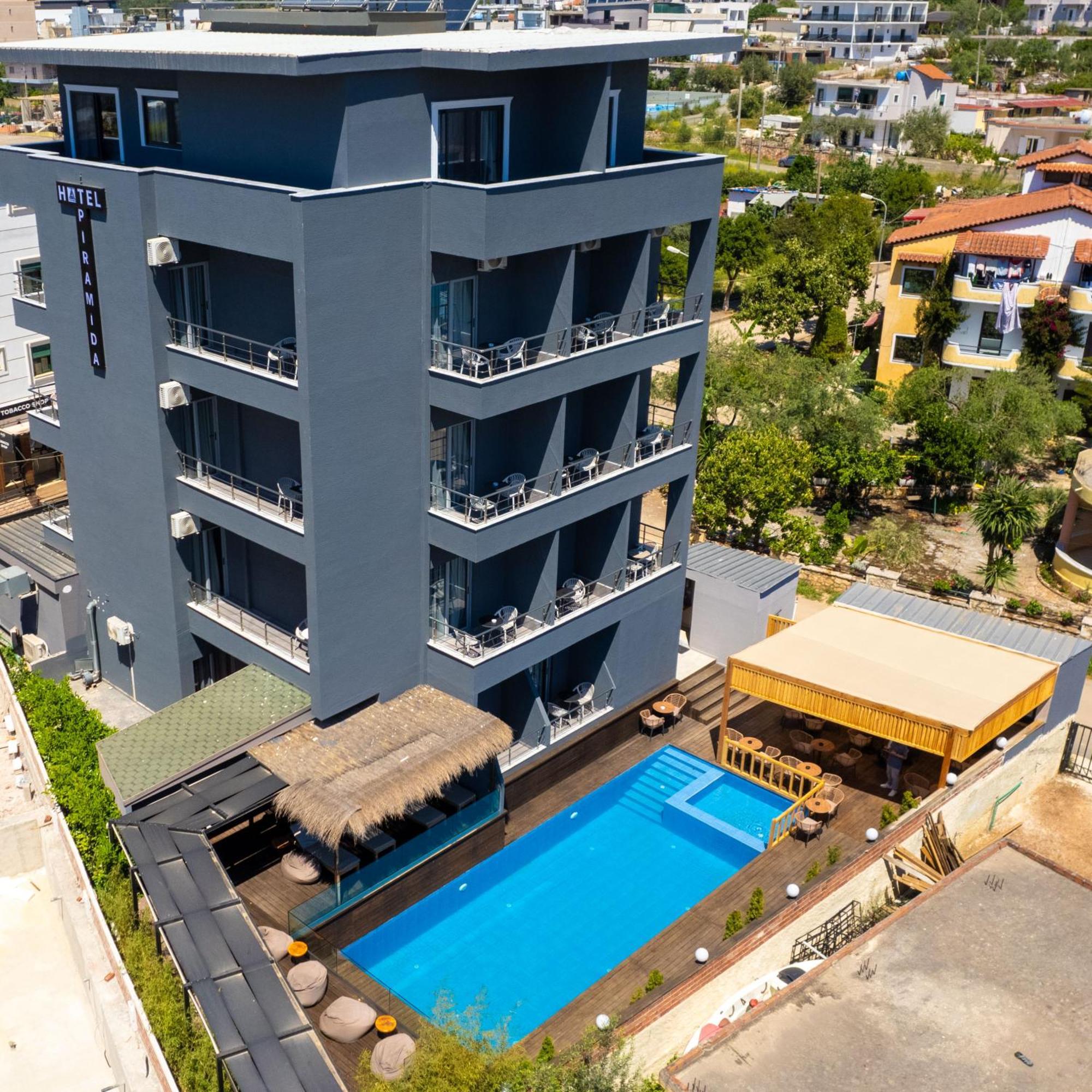 Hotel Piramida Ksamil Exteriör bild